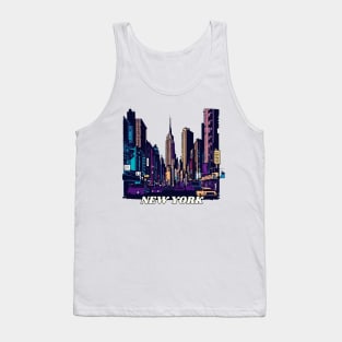 New york city street cityscape Tank Top